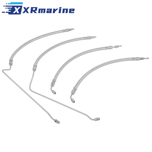 Trim Tilt Hydraulic Ram Cylinder Hose Kit For Mercruiser Alpha 1 Gen 2 16-3/16" — Germany Local Warehouse