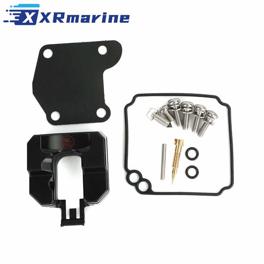 Carburetor Repair Kit for Yamaha 2 Stroke 9.9HP 15HP Outboard Motor 63V-W0093 — Germany Local Warehouse
