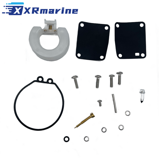 Carburetor Carb Repair Kit 6G1-W0093 Fit Yamaha Outboard Engine 3 6 8 HP 1984-96 — Germany Local Warehouse