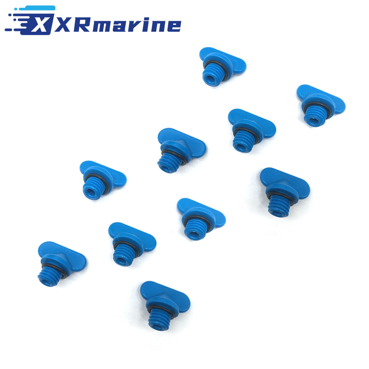 10 PCS 22-806608A02 Drain Plug for MerCruiser Stern Drive 3.0-8.2 L Motors — Germany Local Warehouse