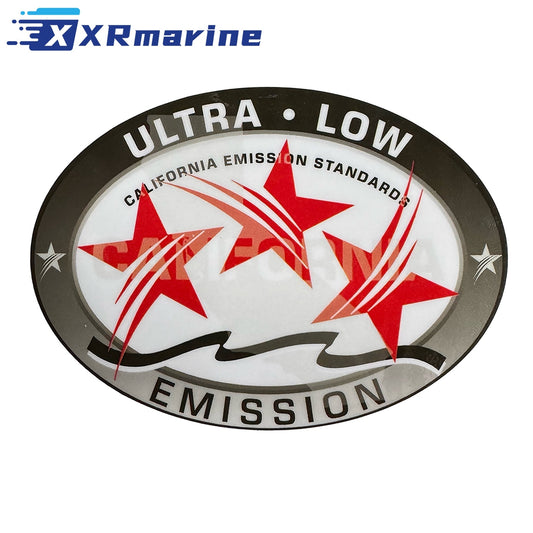 通用 2-Stroke  Outboard Motor Cowling Cover Sticker - Image 1 - XRmarine