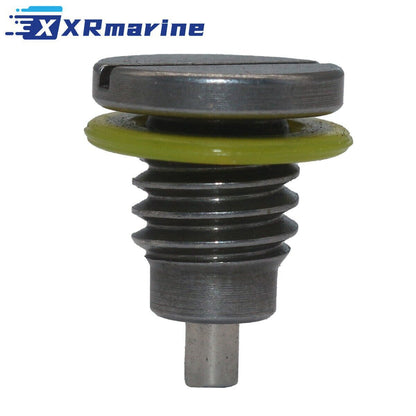 2 x Magnetic Outdrive Gear Case Drain Plug for Mercury 18-300 HP 10-14834A1 — Germany Local Warehouse