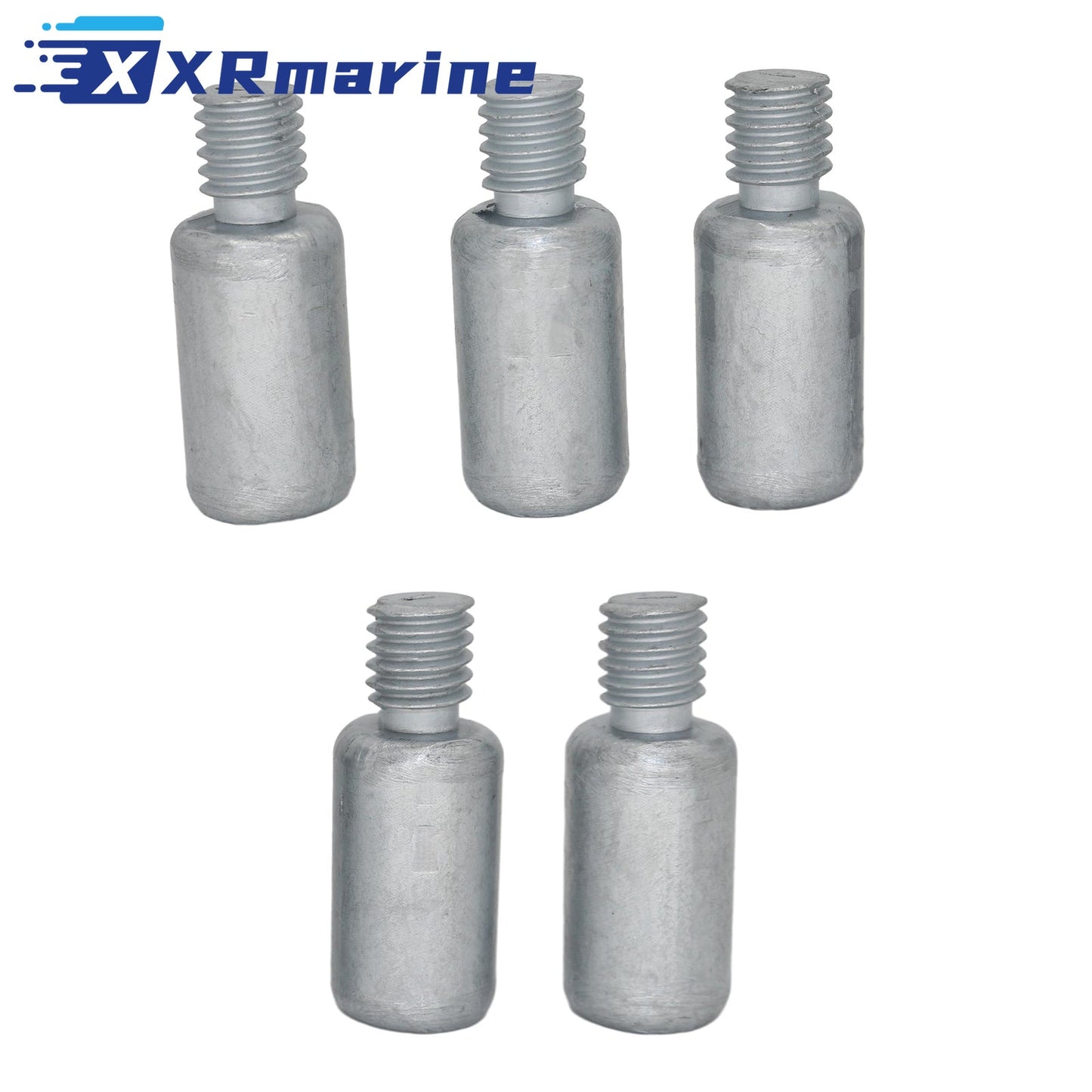 5PCS 800476 Zinc Saltwater Anode For GLM 12789 Tecnoseal 00714 Volvo Penta — United Kingdom Local Warehouse