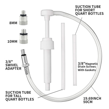 Marine Gear Oil Pump Quart Bottle Adapters - Image 5 - XRmarine