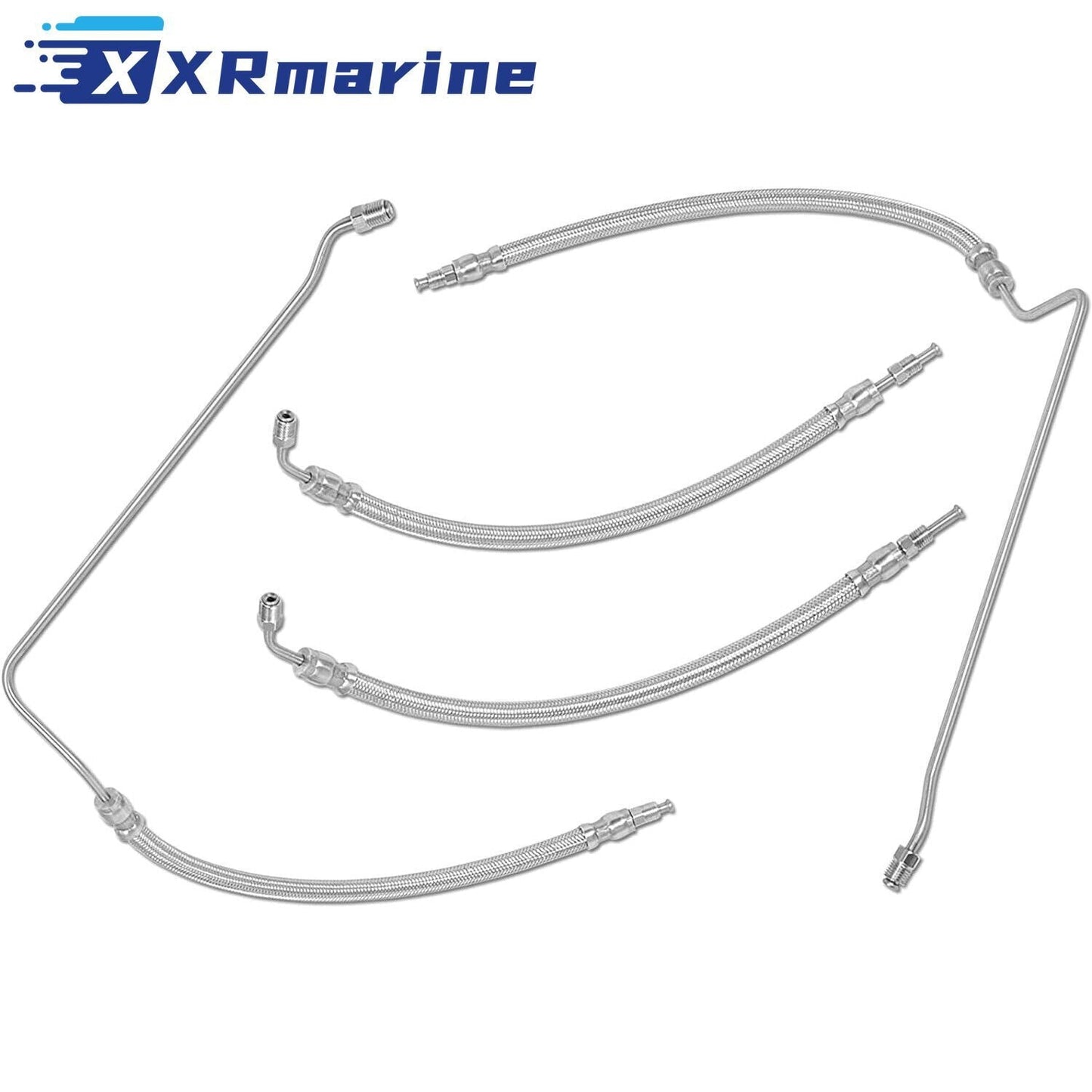 Trim Tilt Hydraulic Ram Cylinder Hose Kit For Mercruiser Alpha 1 Gen 2 16-3/16" — Germany Local Warehouse