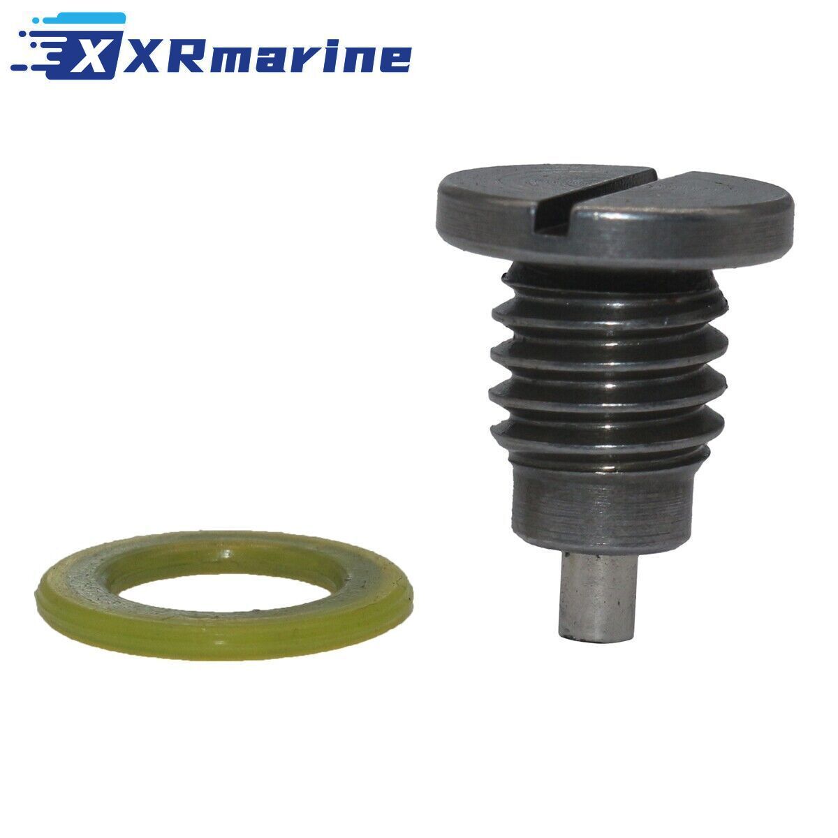 2 x Magnetic Outdrive Gear Case Drain Plug for Mercury 18-300 HP 10-14834A1 — Germany Local Warehouse
