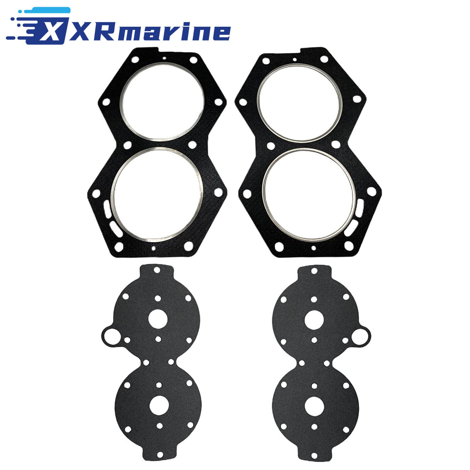 EVINRUDE JOHNSON V4 88 90 100 110 115 140 HP 318358 HEAD & COVER GASKET 2 Set — Australia Local Warehouse