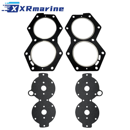 EVINRUDE JOHNSON V4 88 90 100 110 115 140 HP 318358 HEAD & COVER GASKET 2 Set — Australia Local Warehouse