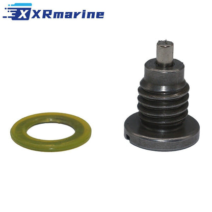 2 x Magnetic Outdrive Gear Case Drain Plug for Mercury 18-300 HP 10-14834A1 — Germany Local Warehouse