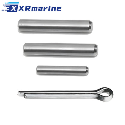 Shear Pin & Split Pin Kit For Mercury 2.2 2.5 3.3 3.5 HP Nissan 2 2.5 3.5 HP