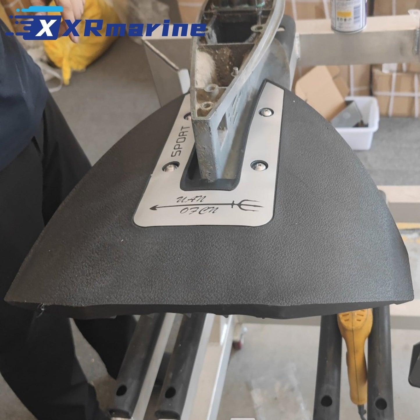 Universal Whale Tail Hydrofoil Stabilizer for 40-350 HP Outboard Drives — Germany Local Warehouse