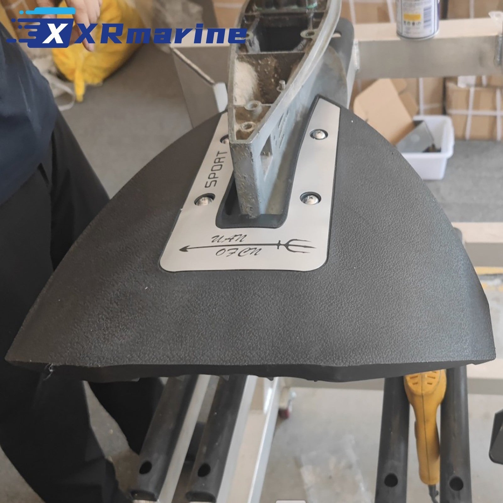 Universal Whale Tail Hydrofoil Stabilizer for 40-350 HP Outboard Drives — Germany Local Warehouse