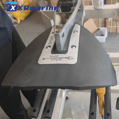 Universal Whale Tail Hydrofoil Stabilizer for 40-350 HP Outboard Drives — Germany Local Warehouse