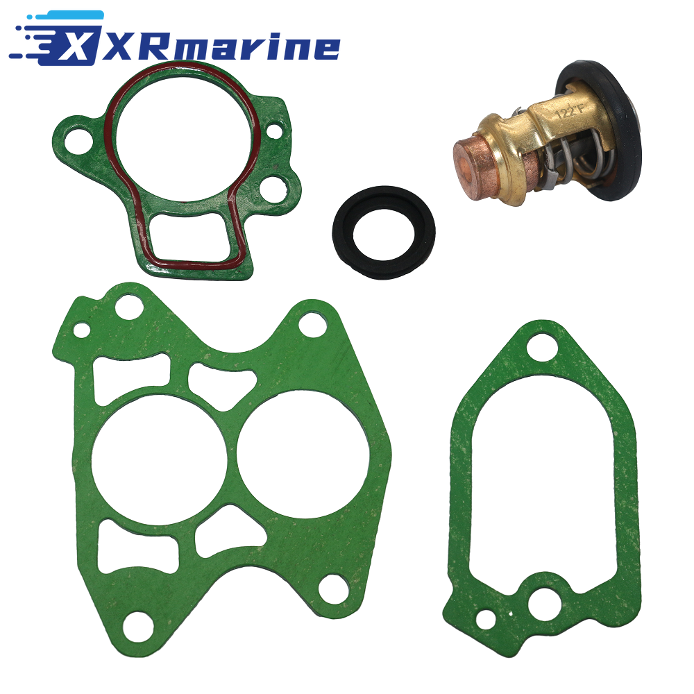 Thermostat Assembly For Yamaha Outboard 20-250 HP 122℉/50... - 1 - XRmarine