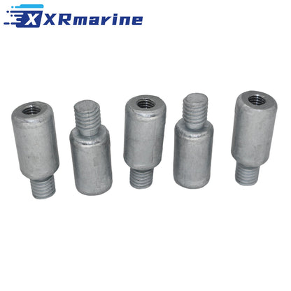 5PCS 800476 Zinc Saltwater Anode For GLM 12789 Tecnoseal 00714 Volvo Penta — United Kingdom Local Warehouse