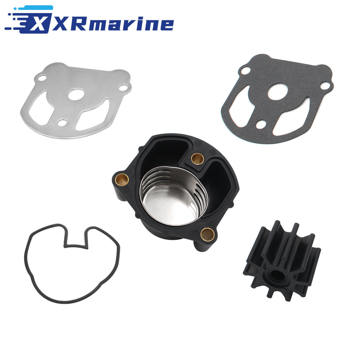 Water Pump Impeller Kit with Housing for OMC 2.3-7.5L Sterndrive 765582 — Germany Local Warehouse