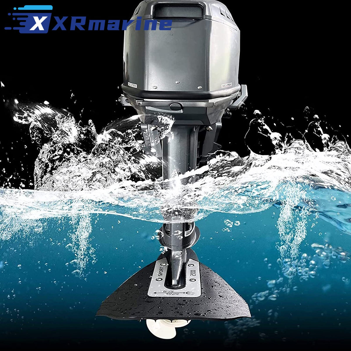 Hydrofoil Stabilizer For Most Yamaha Mercury Johnson Outboard 8-40 HP Engines — Germany Local Warehouse