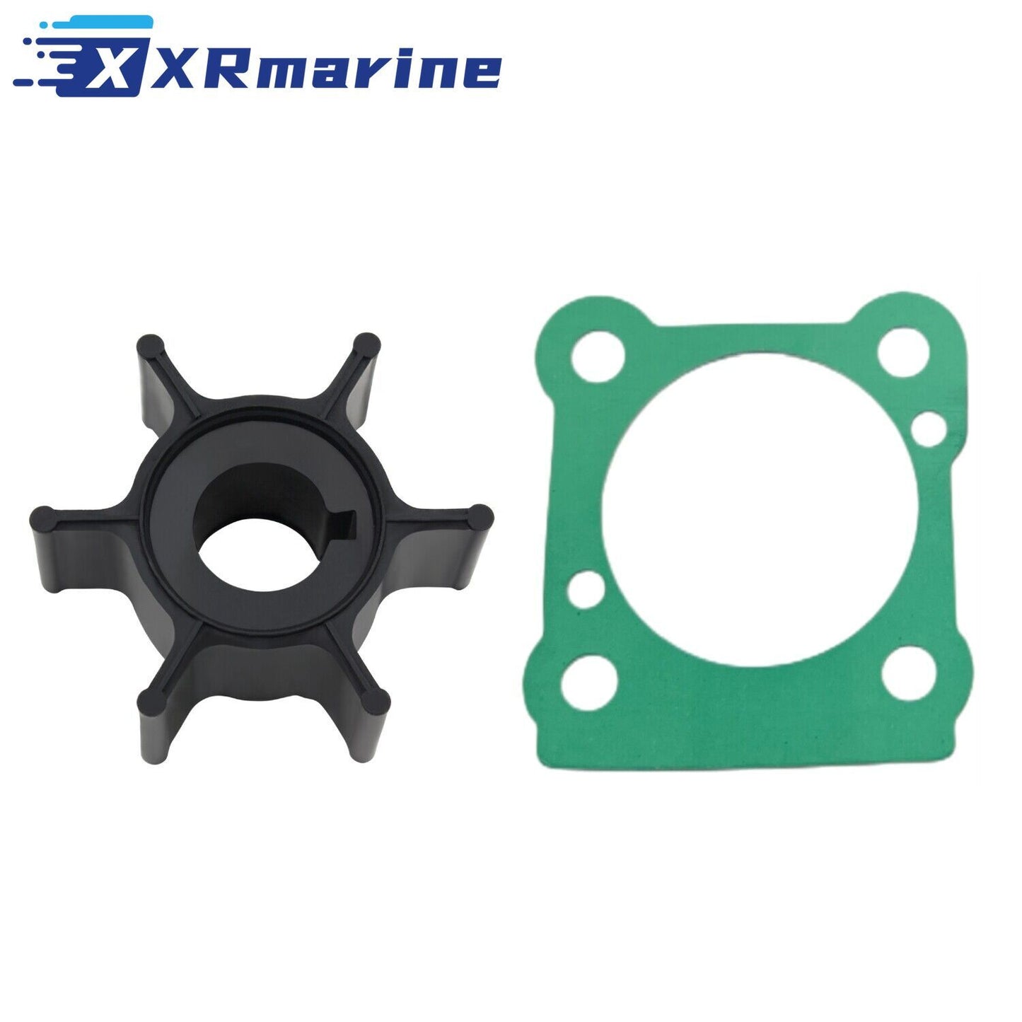 Water Pump Impeller Kit for Yamaha 6 8 Hp 2 Stroke Outboard 6G1-44352-00