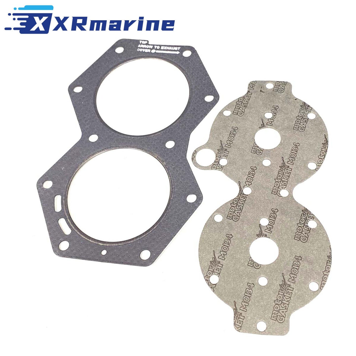 EVINRUDE JOHNSON V4 88 90 100 110 115 140 HP 318358 HEAD & COVER GASKET 2 Set — Australia Local Warehouse