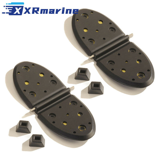 1 Pair Exhaust Water Shutter Kit for MerCruiser Stern Drive 4.3-8.1L 807166A1