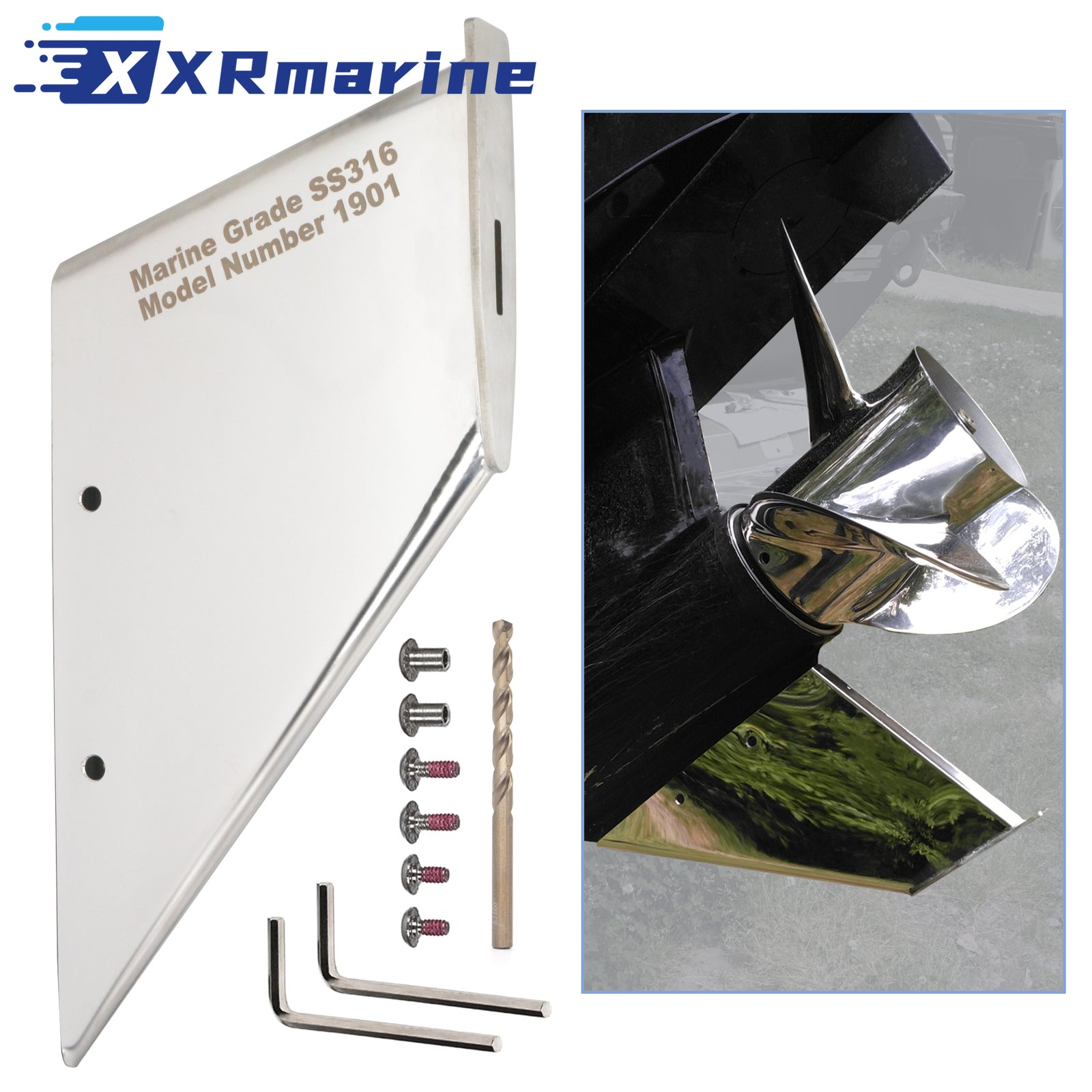 Skeg Guard Mercury Alpha Gen 2 27031 - 3 - XRmarine
