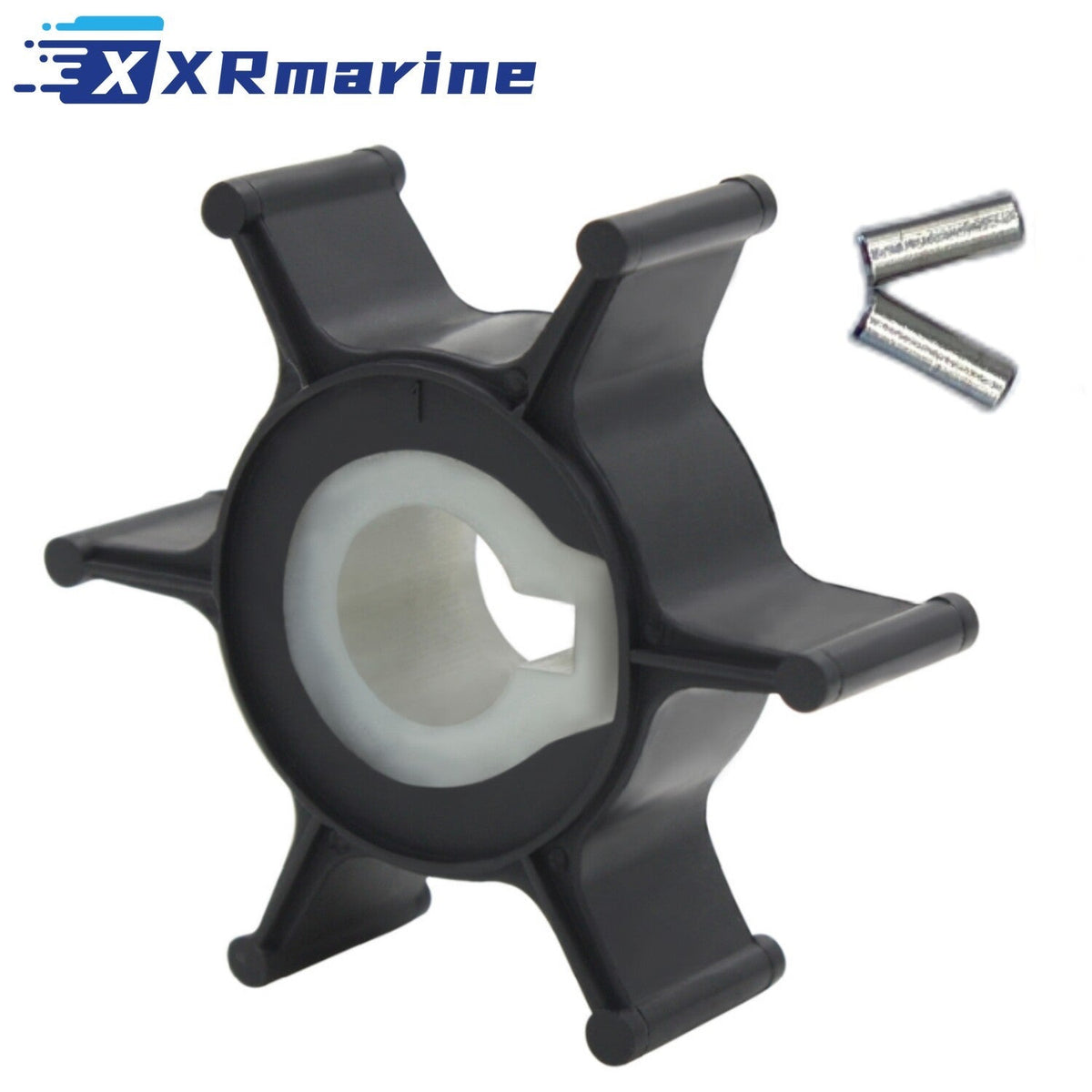 Water Pump Impeller With Key For Yamaha 2A 2B 2 Stroke Outboard 646-44352-00 — United Kingdom Local Warehouse