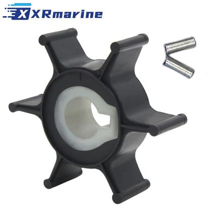 Water Pump Impeller With Key For Yamaha 2A 2B 2 Stroke Outboard 646-44352-00 — United Kingdom Local Warehouse