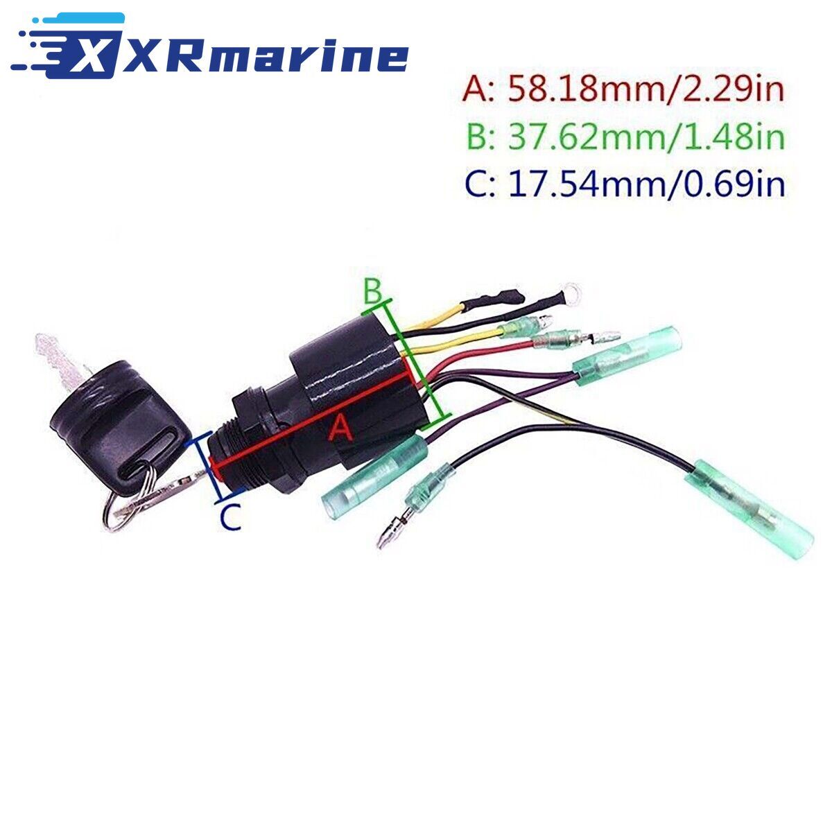 Ignition Switch Mercury 87-17009A5 - 5 - XRmarine