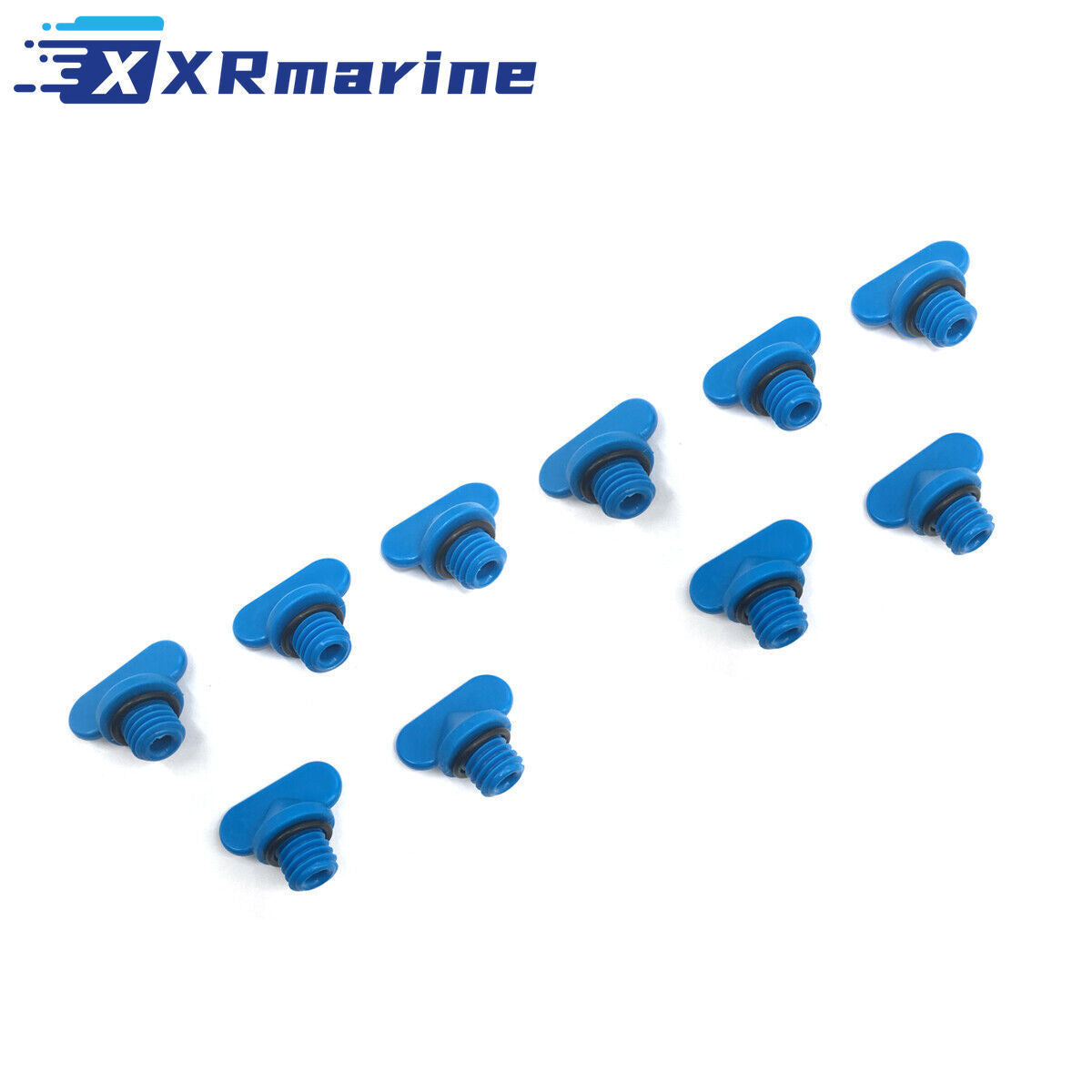 10 PCS 22-806608A02 Drain Plug for MerCruiser Stern Drive 3.0-8.2 L Motors — Germany Local Warehouse