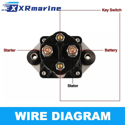 Starter Solenoid Mercury 115-250 HP 89-817109A1 - 5 - XRmarine