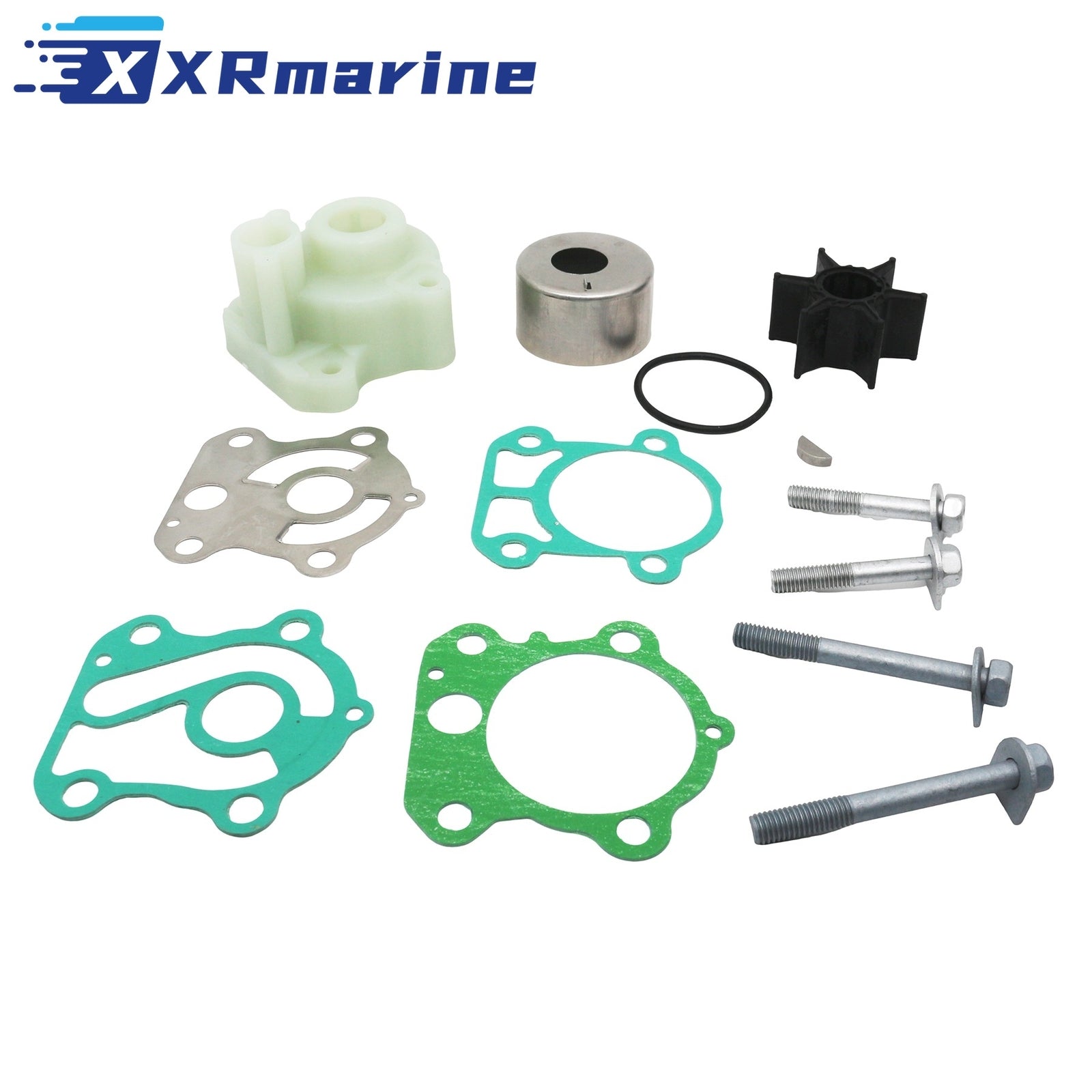 Water Pump 692-W0078-02-00 18-3370 Impeller Kit W/Housing... - 3 - XRmarine