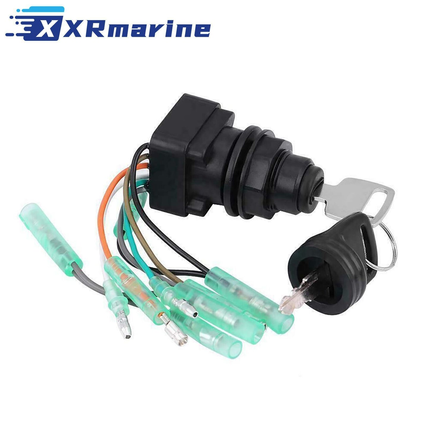 Boat Ignition Key Switch Assy For Suzuki 37110-99E02 8-22... - 1 - XRmarine