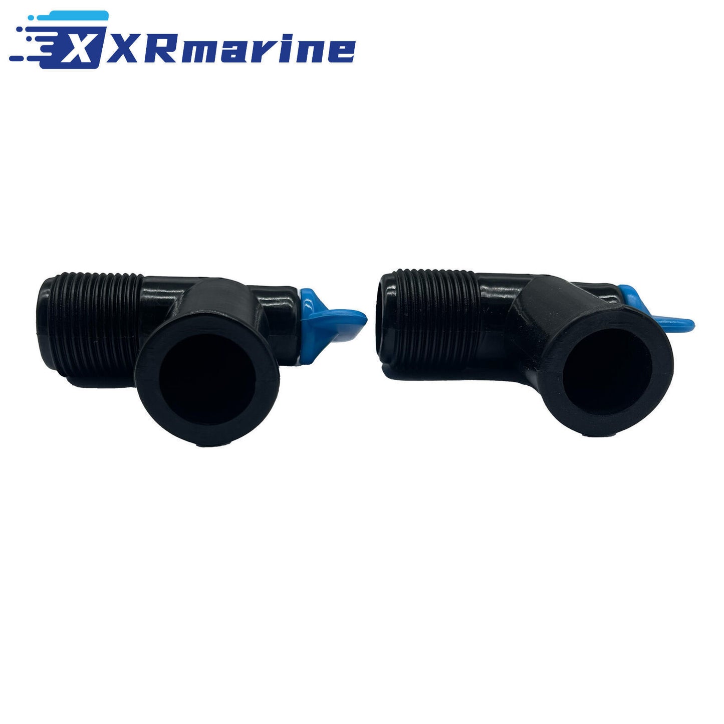 2 pcs 3/4" NPT Drain Elbow for MerCruiser MCM MIE V-6 & V... - 2 - XRmarine
