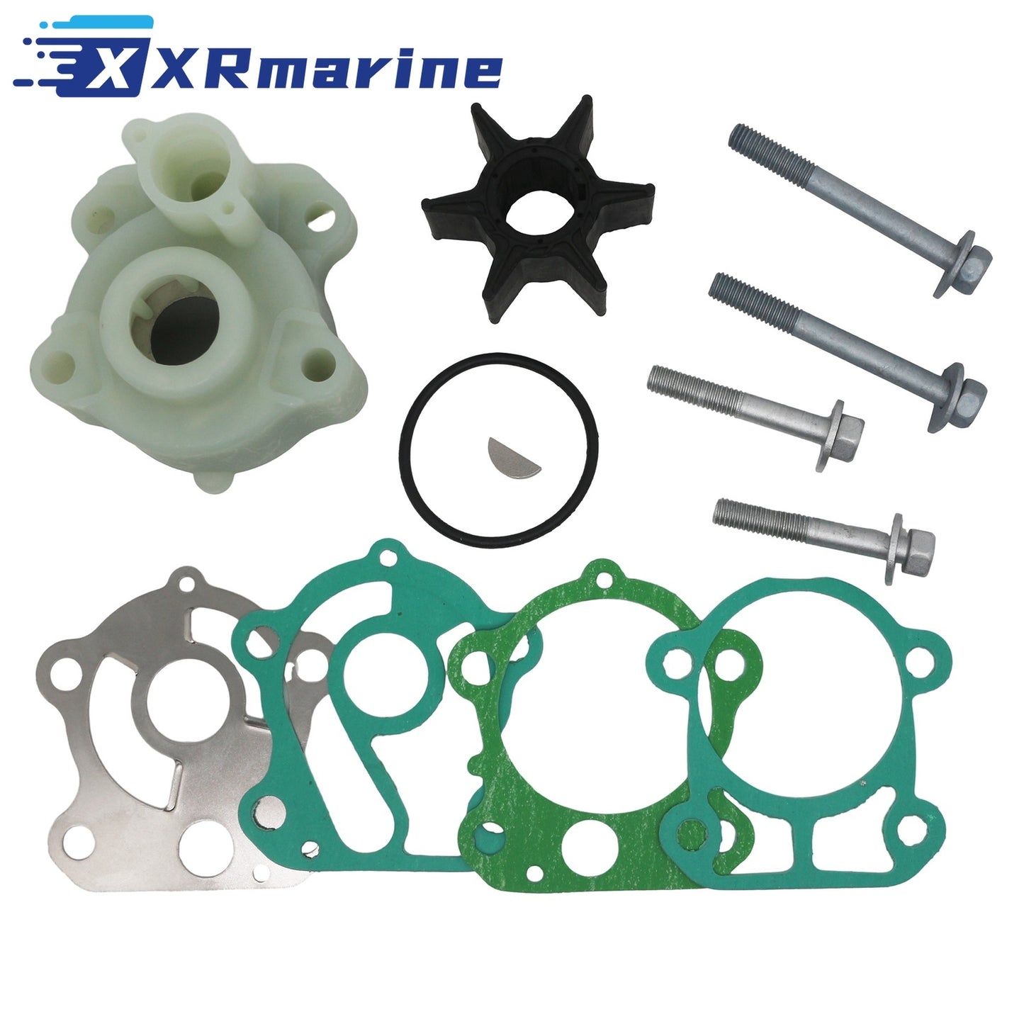 Water Pump 692-W0078-02-00 18-3370 Impeller Kit W/Housing... - 1 - XRmarine