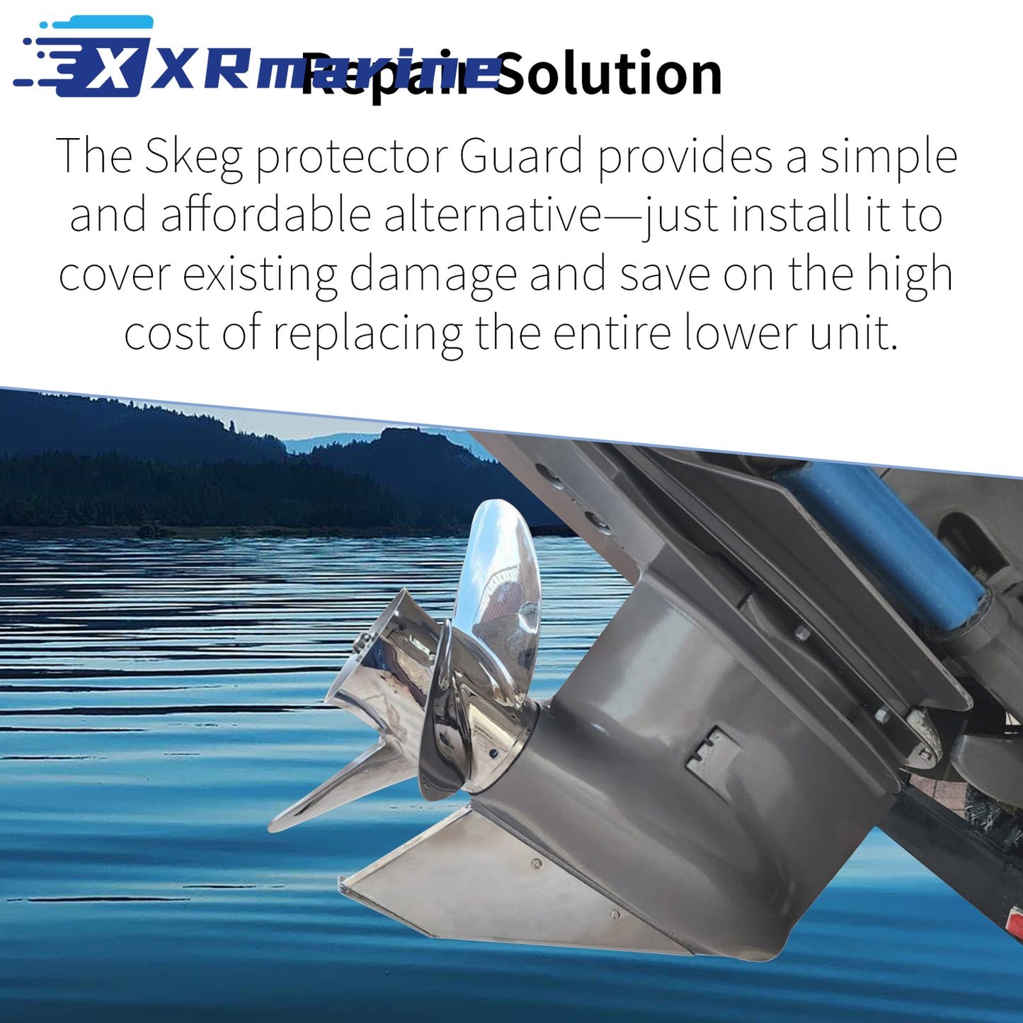 Skeg Guard Mercury Alpha Gen 2 27031 - 4 - XRmarine