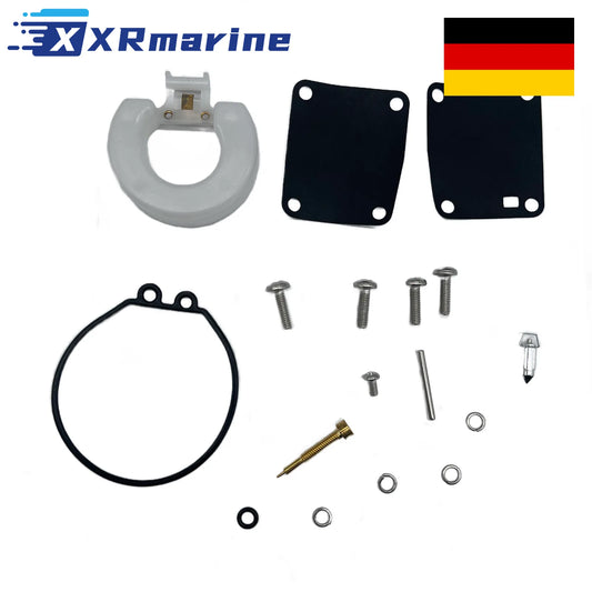 Carburetor Carb Repair Kit 6G1-W0093 Fit Yamaha Outboard Engine 3 6 8 HP 1984-96 — Germany Local Warehouse
