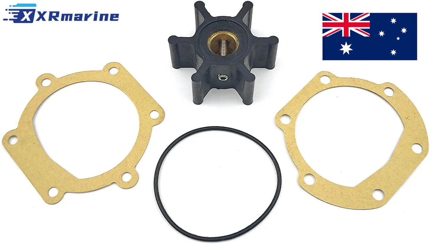Marine Water Pump Impeller Kit for Yanmar 3GM30 3YM30 / Volvo / Jabsco 653-0001 / Johnson 09-810B — Australia Local Warehouse