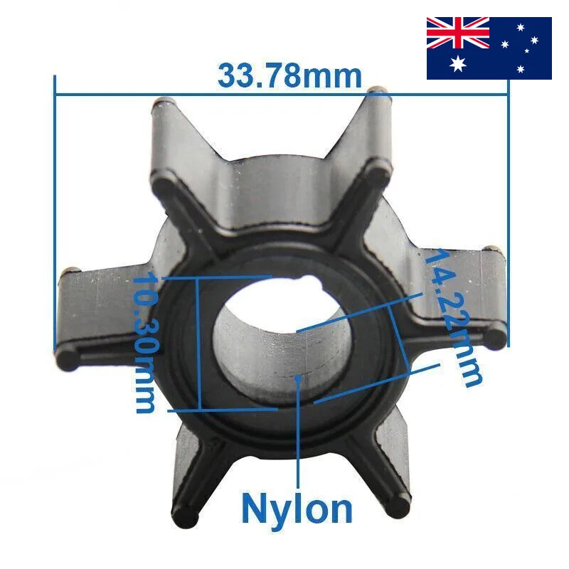 Water Pump Impeller for Mercury Mariner Outboard 2 2.5 3.3 Hp 2 Stroke 161543 — Australia Local Warehouse