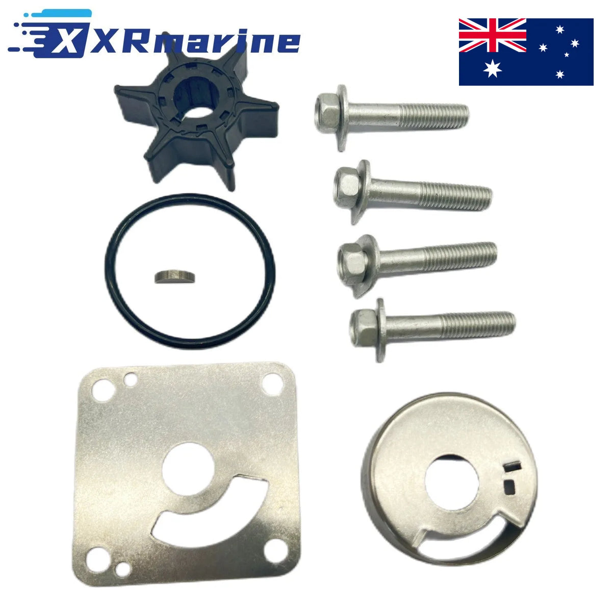 Water Pump Impeller Kit 6L2-W0078 Yamaha Outboard 20 25HP Sierra 18-3431 — Australia Local Warehouse