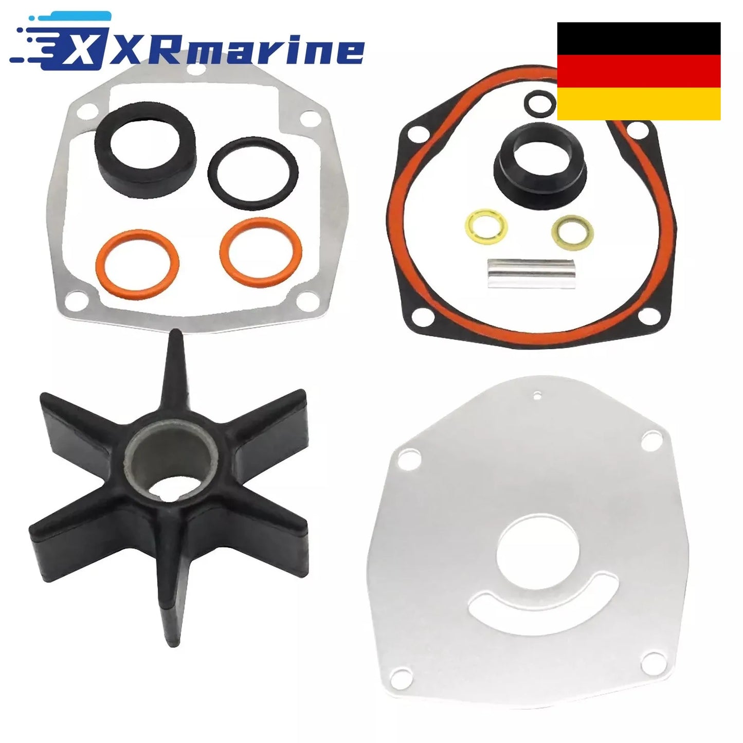 For Mercruiser Alpha One Gen 2 Water Pump Impeller Kit Replacement 47-43026Q06 — Germany Local Warehouse