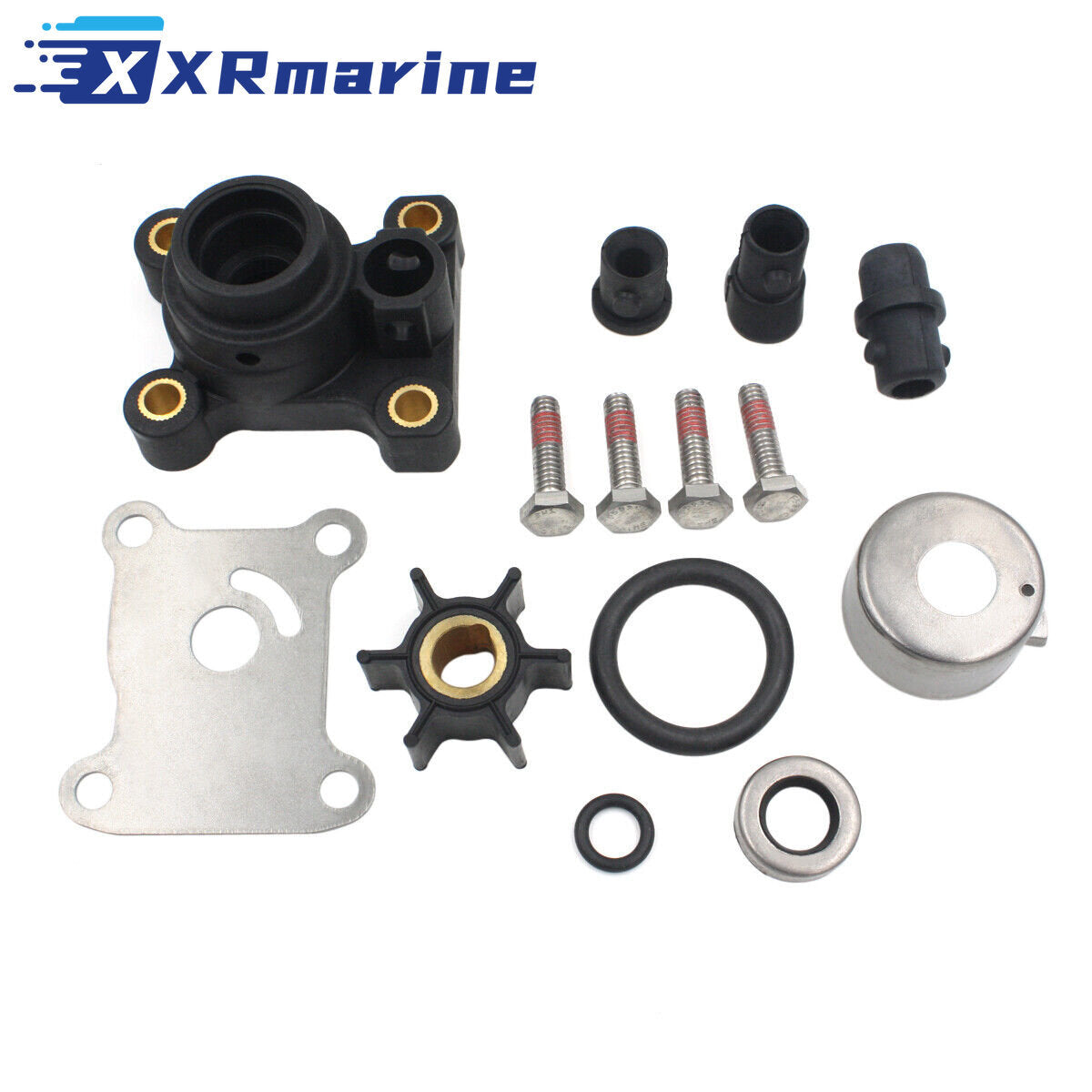 Water Pump Impeller Repair Kit For Johnson Evinrude 9.9HP 15HP Outboard 394711 — United States Local Warehouse