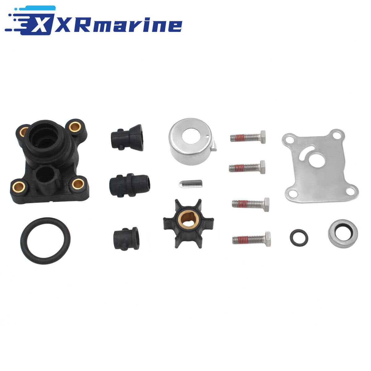 Water Pump Impeller Repair Kit For Johnson Evinrude 9.9HP 15HP Outboard 394711 — United States Local Warehouse