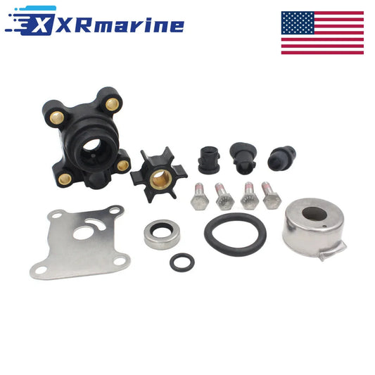 Water Pump Impeller Repair Kit For Johnson Evinrude 9.9HP 15HP Outboard 394711 — United States Local Warehouse
