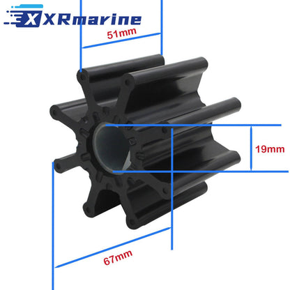 Water Pump Impeller Repair Kit for Mercruiser Stern Drive V6 V8 807151A14 — Germany Local Warehouse
