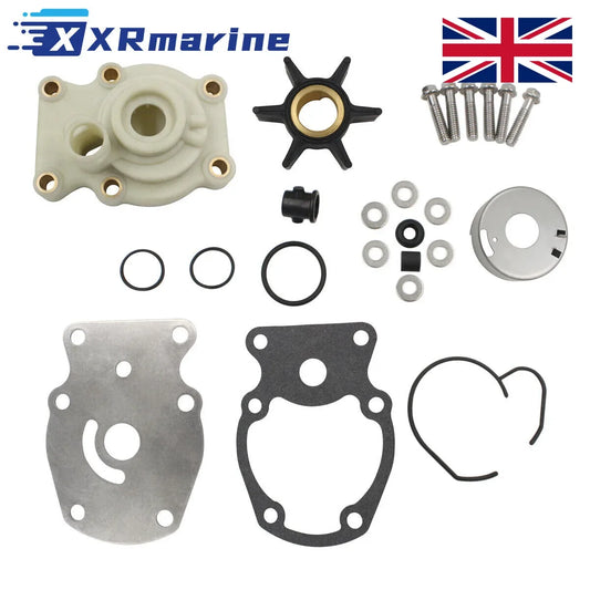0393630 For Johnson Evinrude Outboard 20 25 30 35 HP Water Pump Impeller Kit — United Kingdom Local Warehouse