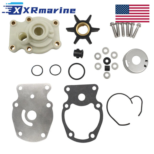 0393630 For Johnson Evinrude Outboard 20 25 30 35 HP Water Pump Impeller Kit — United States Local Warehouse