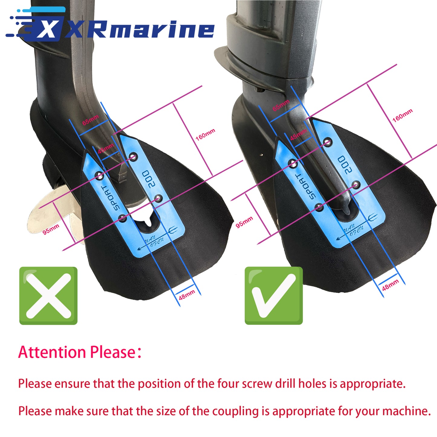Hydrofoil Stabilizer For Most Yamaha Mercury Johnson Outb... - Image 9 - XRmarine
