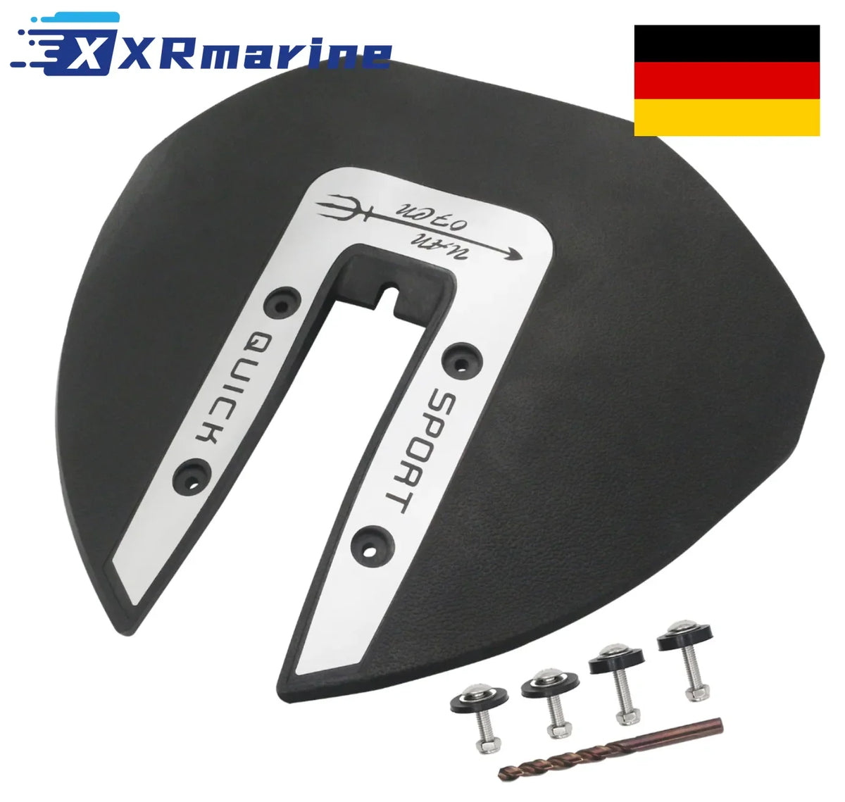 Universal Whale Tail Hydrofoil Stabilizer for 40-350 HP Outboard Drives — Germany Local Warehouse