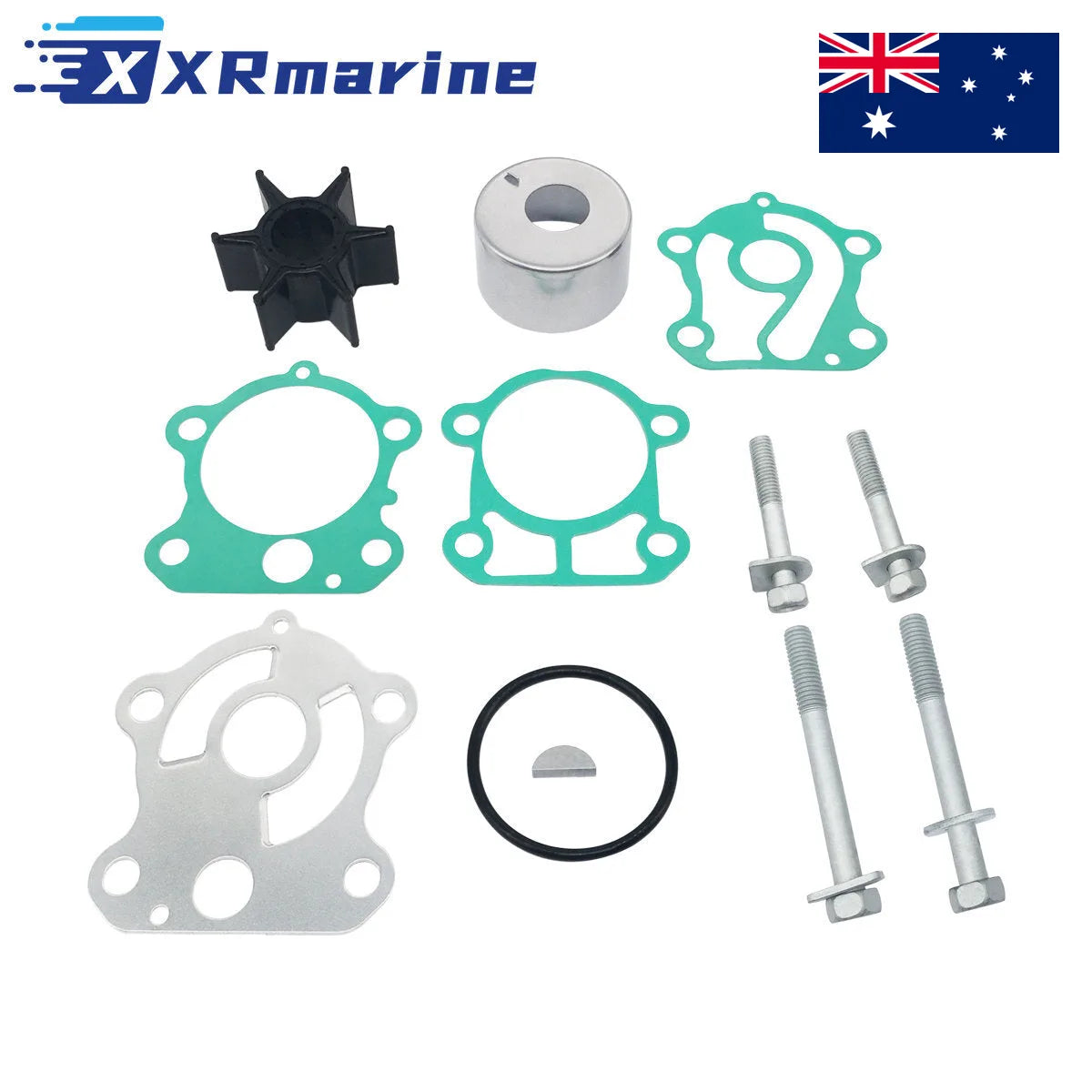 Water Pump Impeller Kit For Yamaha 2 Strokes 60 70 75 80 85 90 HP Outboard — Australia Local Warehouse