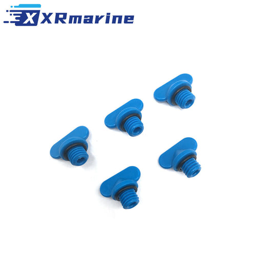 MerCruiser 4.3 5.0 6.2 350 496 MAG Manifold Block Drain Plug Screws 22-806608A02 — Germany Local Warehouse